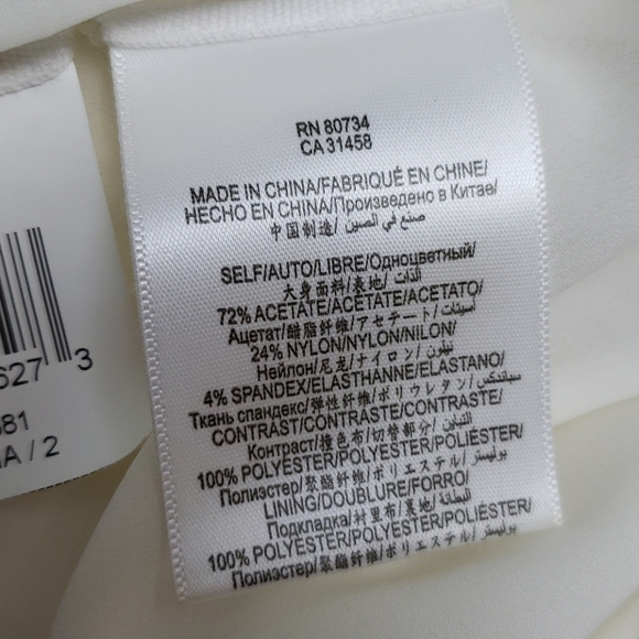 BCBGMaxAzria Gardenia strapless dress ivory 2 - Picture 10 of 12